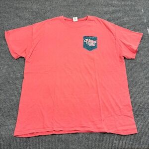 Blessed Girl Shirt Womens XL Live Happily Forever After Pink Graphic Pocket